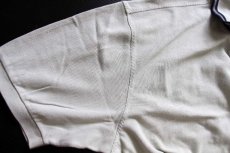 画像6: 80s スペイン製 LACOSTEラコステ ワンポイント スキッパーネック コットン 鹿の子 ポロシャツ グレー 6 (6)