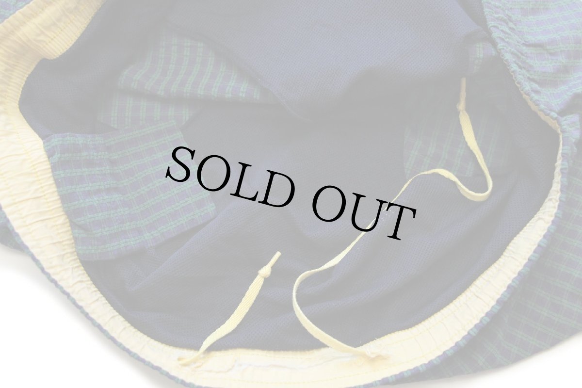 画像6: 90s POLO SPORTポロ スポーツ ラルフローレン チェック シアサッカー スイムショーツ ショートパンツ XXL★特大 (6)