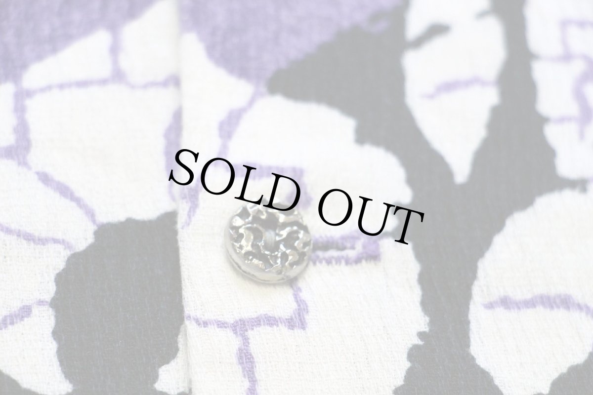 画像5: 70s ハワイ製 MO BETTAH フラワー柄 コットン アロハシャツ M (5)