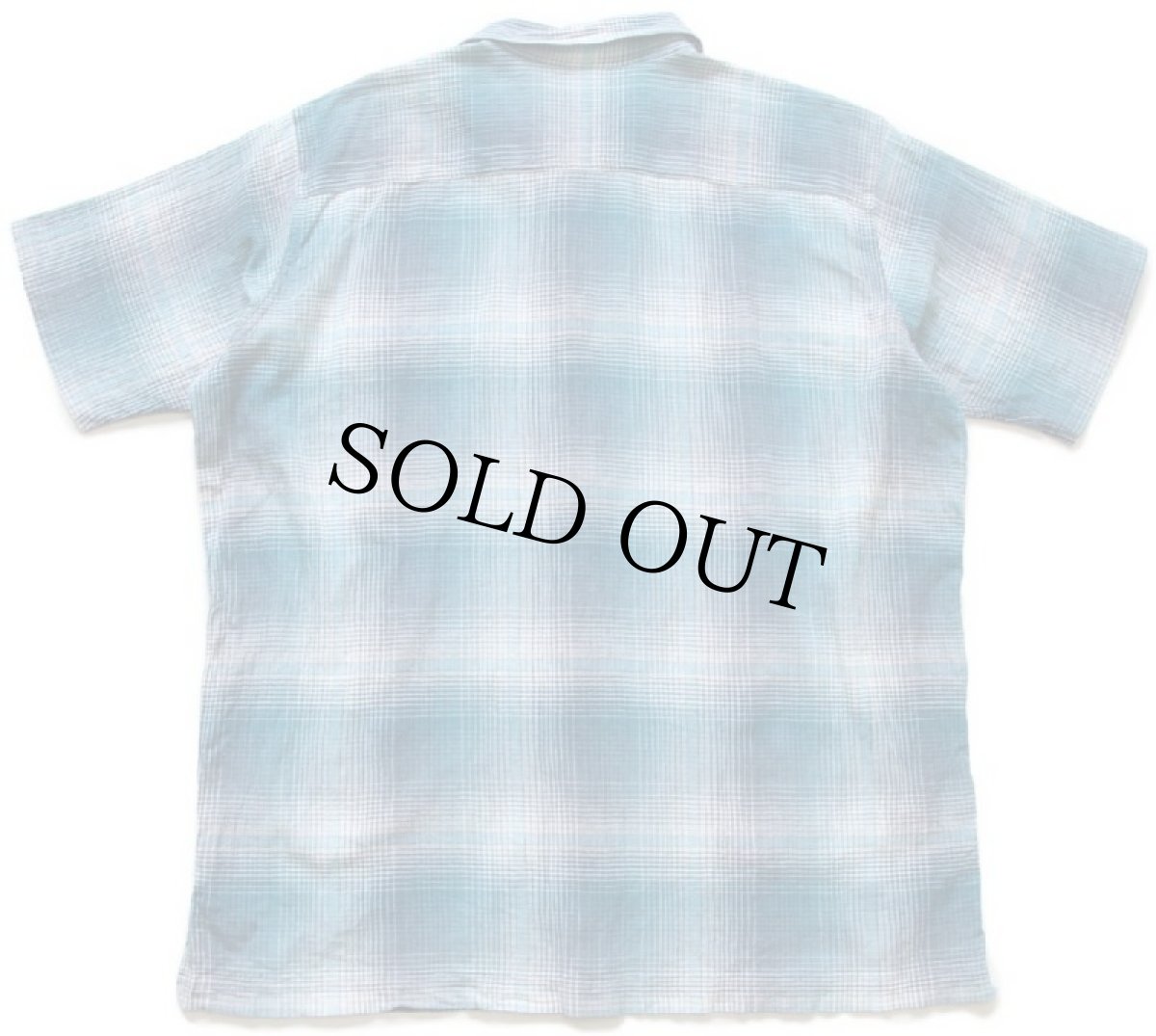 画像2: patagoniaパタゴニア A/C Shirts オンブレチェック 半袖 オーガニックコットン ガーゼシャツ LOG XL (2)