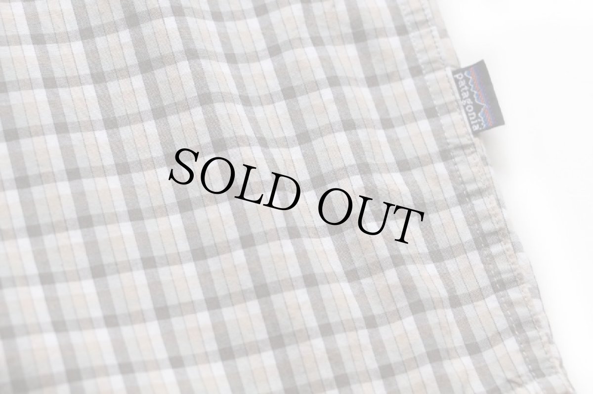 画像6: 00s patagoniaパタゴニア Pragmatist Shirt チェック 半袖 オーガニックコットンシャツ SML XL (6)