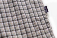 画像6: 00s patagoniaパタゴニア Pragmatist Shirt チェック 半袖 オーガニックコットンシャツ SML XL (6)