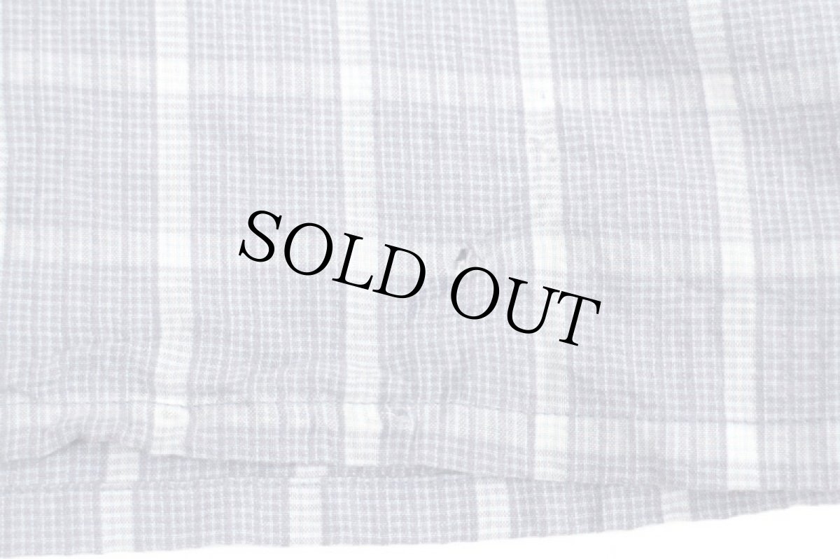 画像8: 00s patagoniaパタゴニア チェック 半袖 シアサッカーシャツ M★B (8)