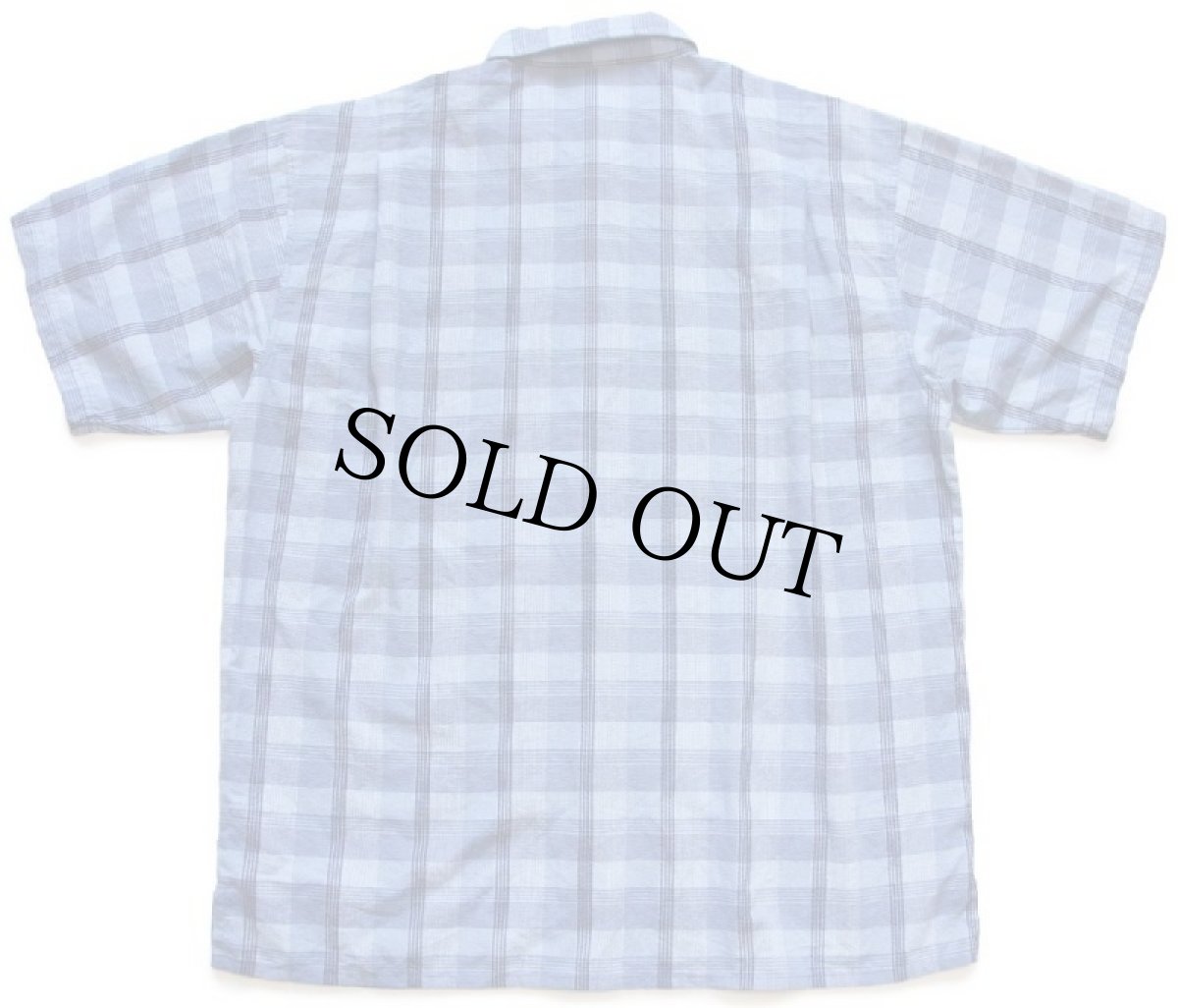 画像2: 00s patagoniaパタゴニア チェック 半袖 シアサッカーシャツ M★A (2)