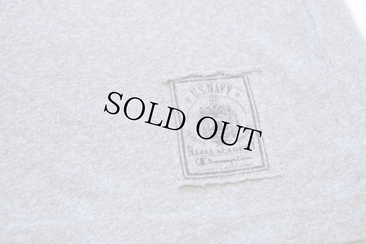 画像5: Championチャンピオン U.S.NAVY NAVAL ACADEMY Tシャツ 杢グリーングレー (5)