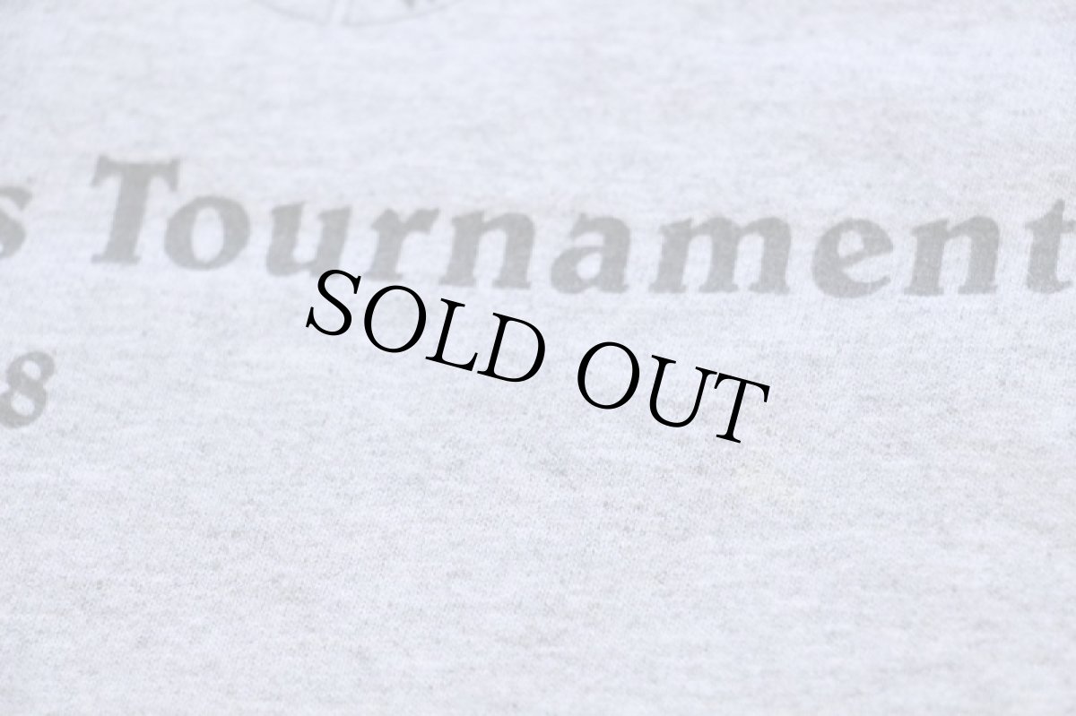 画像6: 00s M&N Augustine Foundation Sporting Clays Tournament リンガーTシャツ 杢グレー×黒 M (6)