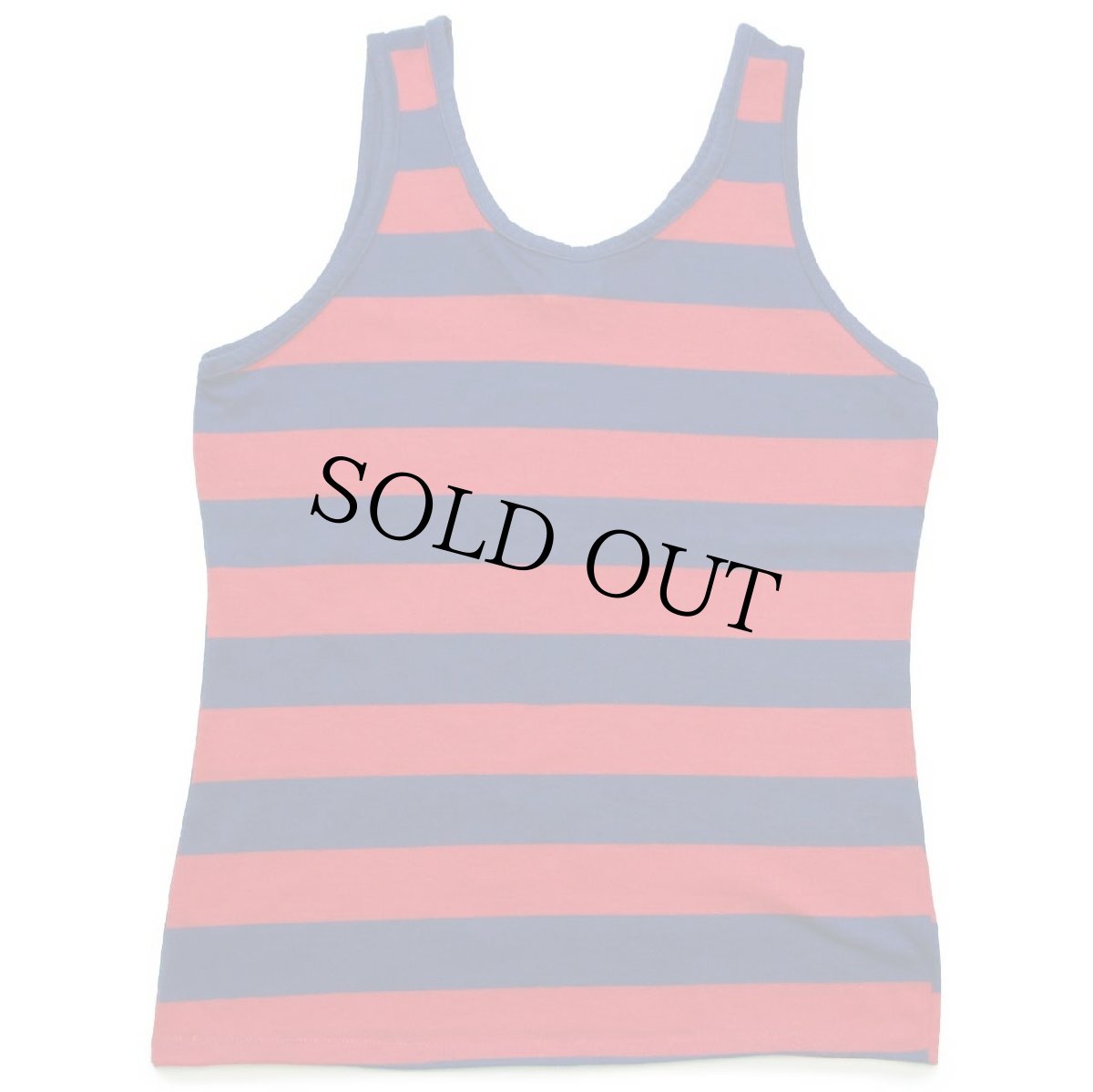 画像3: 70s Sears 太ボーダー タンクトップ 紺×赤 Boys 16 (3)