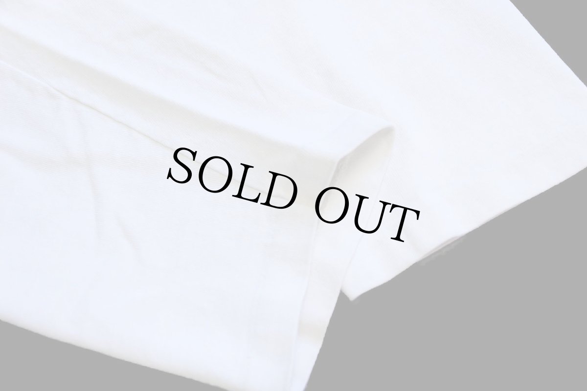 画像6: 80s USA製 WILDCATS KENTUCKY Vネック コットン フットボールTシャツ 白 L (6)