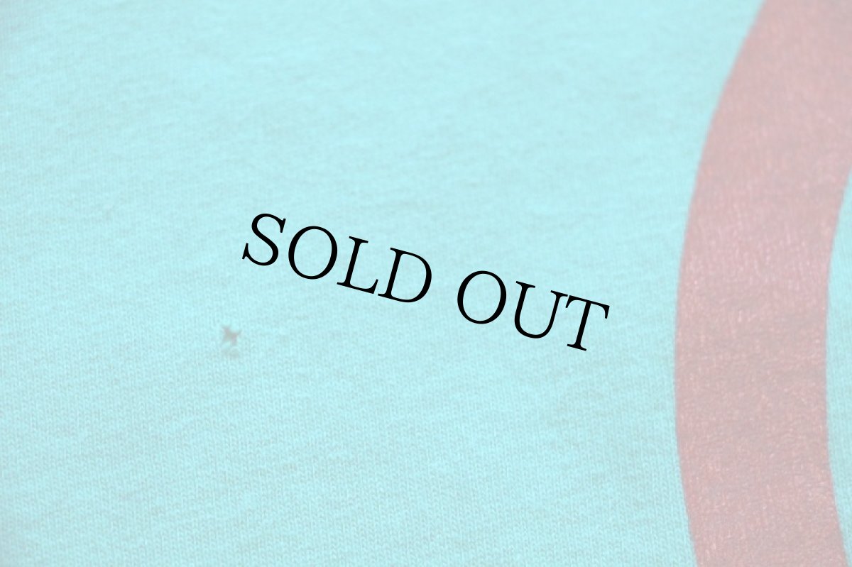 画像7: 90s USA製 DUCK HEAD DUCK TAIL ビッグロゴ 両面プリント コットンTシャツ エメラルドグリーン L (7)