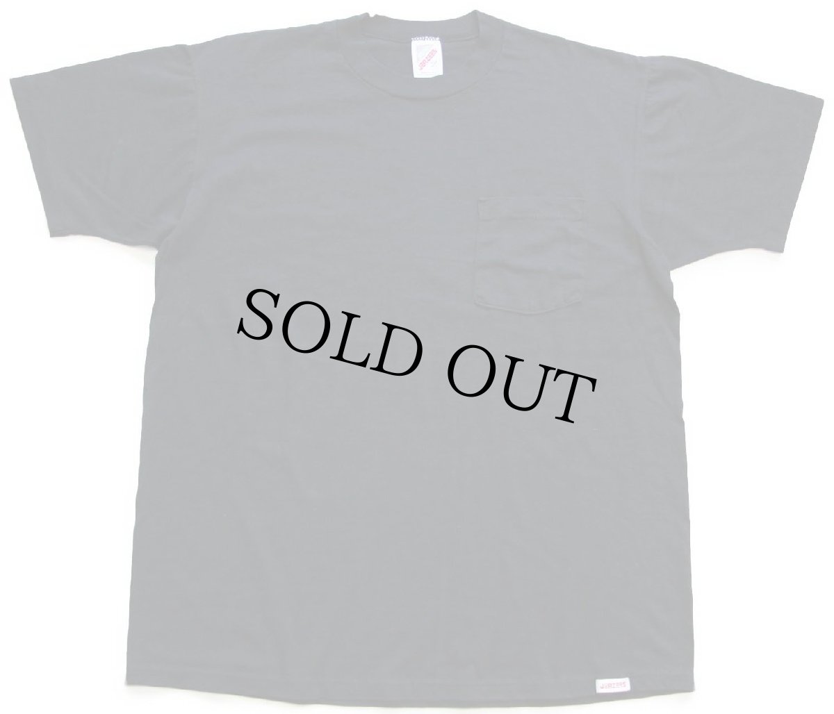 画像2: 90s USA製 JERZEES 無地 ポケットTシャツ 黒 L (2)