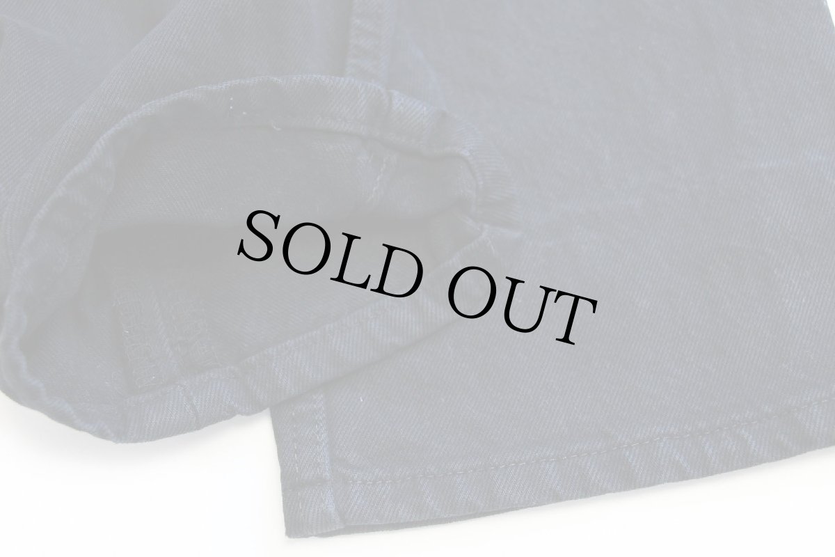 画像8: 90s 英国製 Levi'sリーバイス 501 後染め ブラック デニムパンツ w31 L34★ユーロ (8)