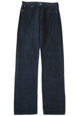 画像2: 90s 英国製 Levi'sリーバイス 501 後染め ブラック デニムパンツ w31 L34★ユーロ (2)