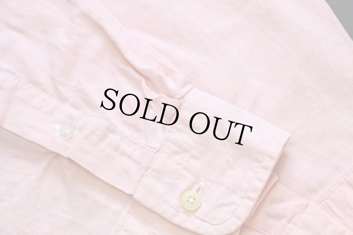 画像7: 70s LACOSTEラコステ by IZOD ワンポイント ボタンダウン オックスフォード コットンシャツ ピンク GRAND PATRON (7)