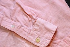 画像7: 70s LACOSTEラコステ by IZOD ワンポイント ボタンダウン オックスフォード コットンシャツ ピンク GRAND PATRON (7)