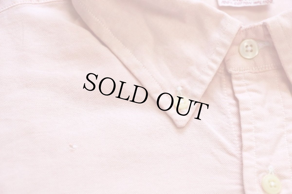 画像6: 70s LACOSTEラコステ by IZOD ワンポイント ボタンダウン オックスフォード コットンシャツ ピンク GRAND PATRON (6)