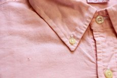 画像6: 70s LACOSTEラコステ by IZOD ワンポイント ボタンダウン オックスフォード コットンシャツ ピンク GRAND PATRON (6)
