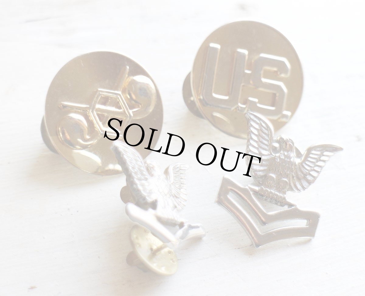 画像4: 米軍 U.S.AIR FORCE&U.S.ARMY ミリタリー ピンズ 7個セット (4)