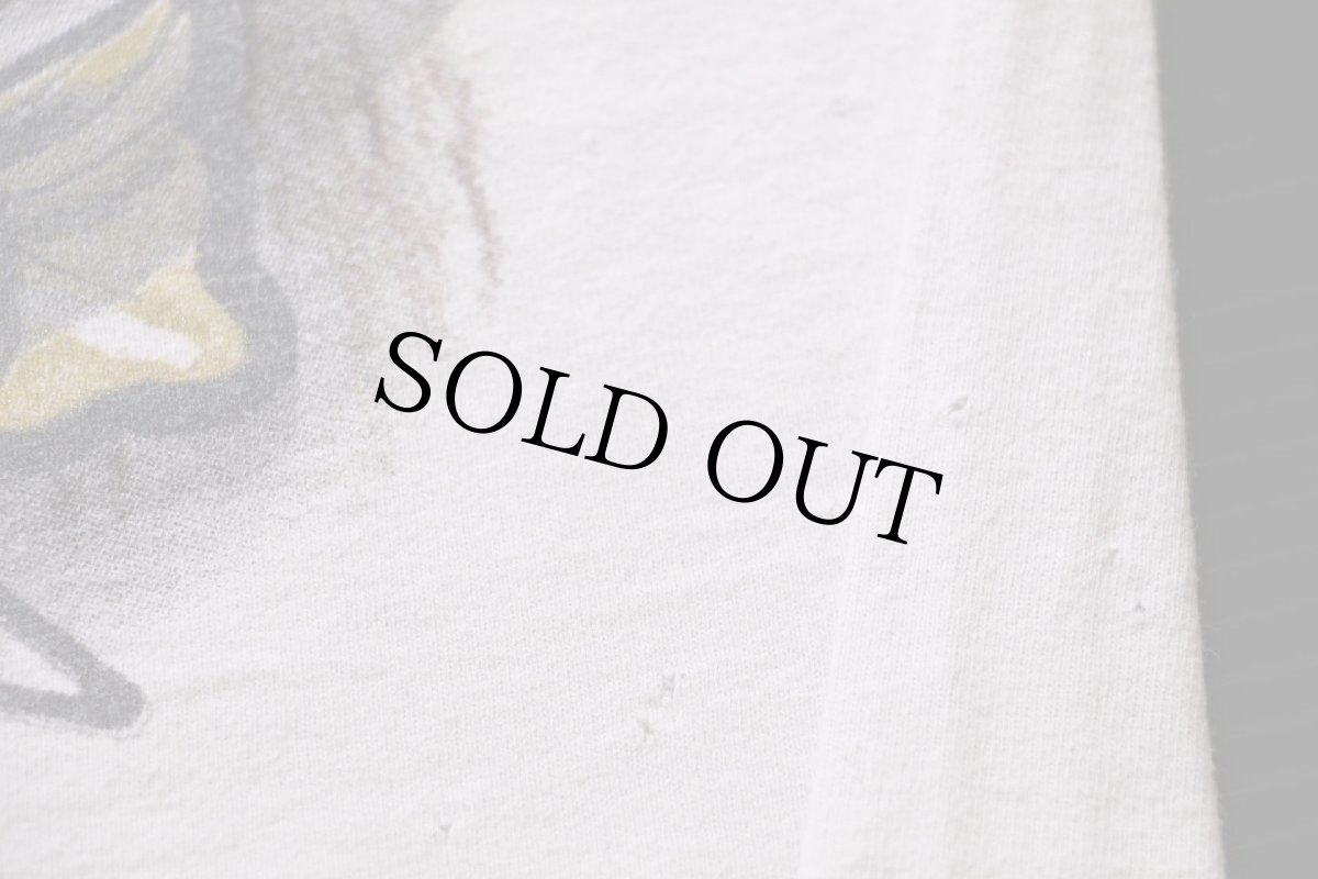 画像6: 90s USA製 NASCAR DALE EARNHARDT INTIMIDATOR オールオーバープリント コットンTシャツ アイボリー M (6)