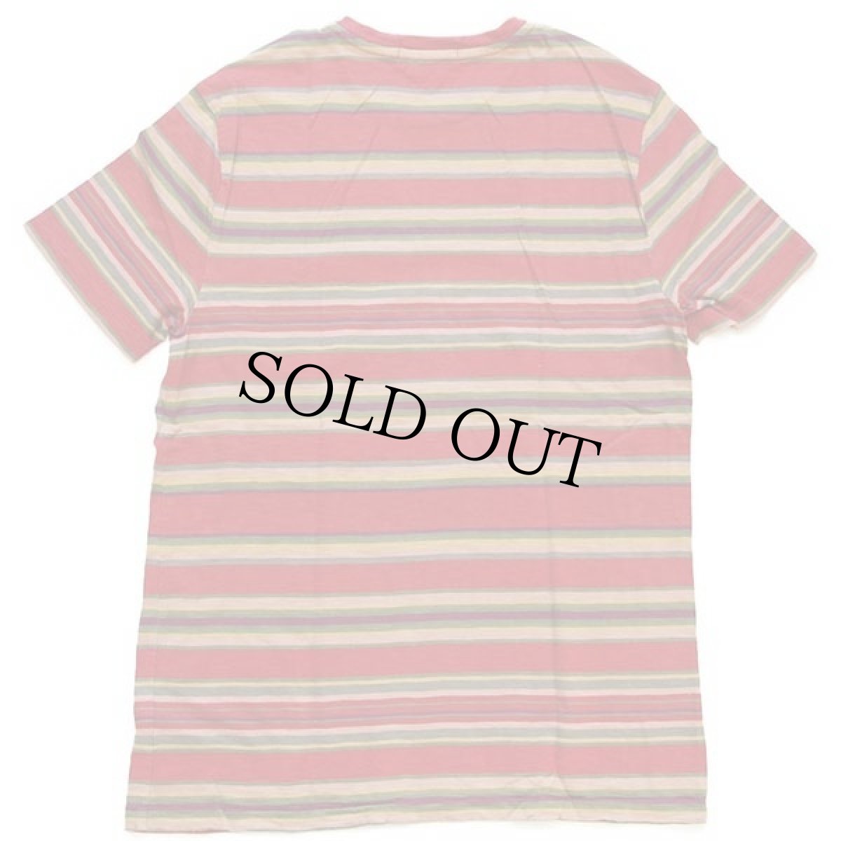 画像3: ポロ ラルフローレン CUSTOM FIT ラグ柄 コットン ポケットTシャツ M (3)