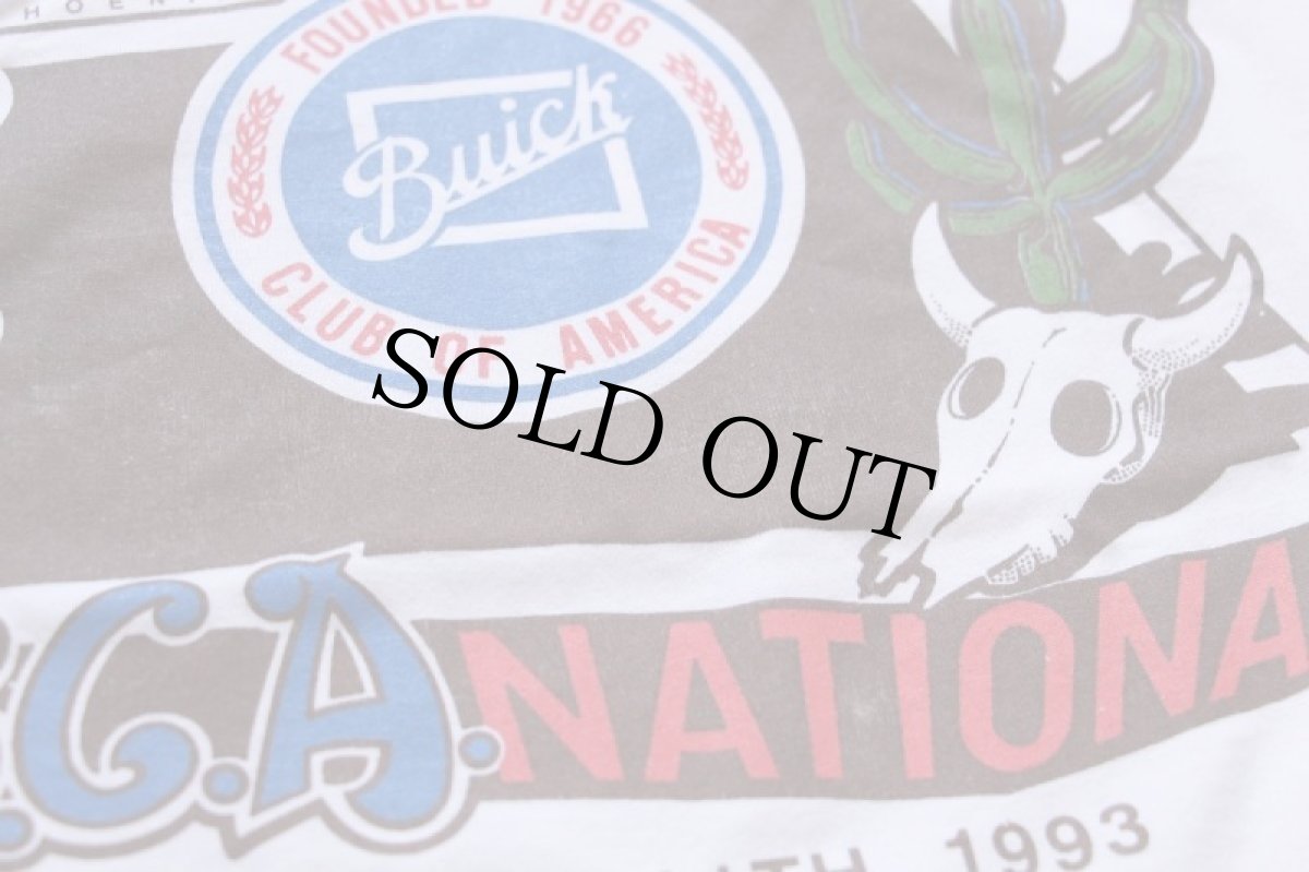 画像5: 90s USA製 Buick 90th ANNIVERSARY ARIZONA サボテン カウスカル 両面プリント Tシャツ 白 XL (5)