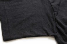 画像5: 90s USA製 FRUIT OF THE LOOM BEST 無地 Tシャツ 黒 L (5)