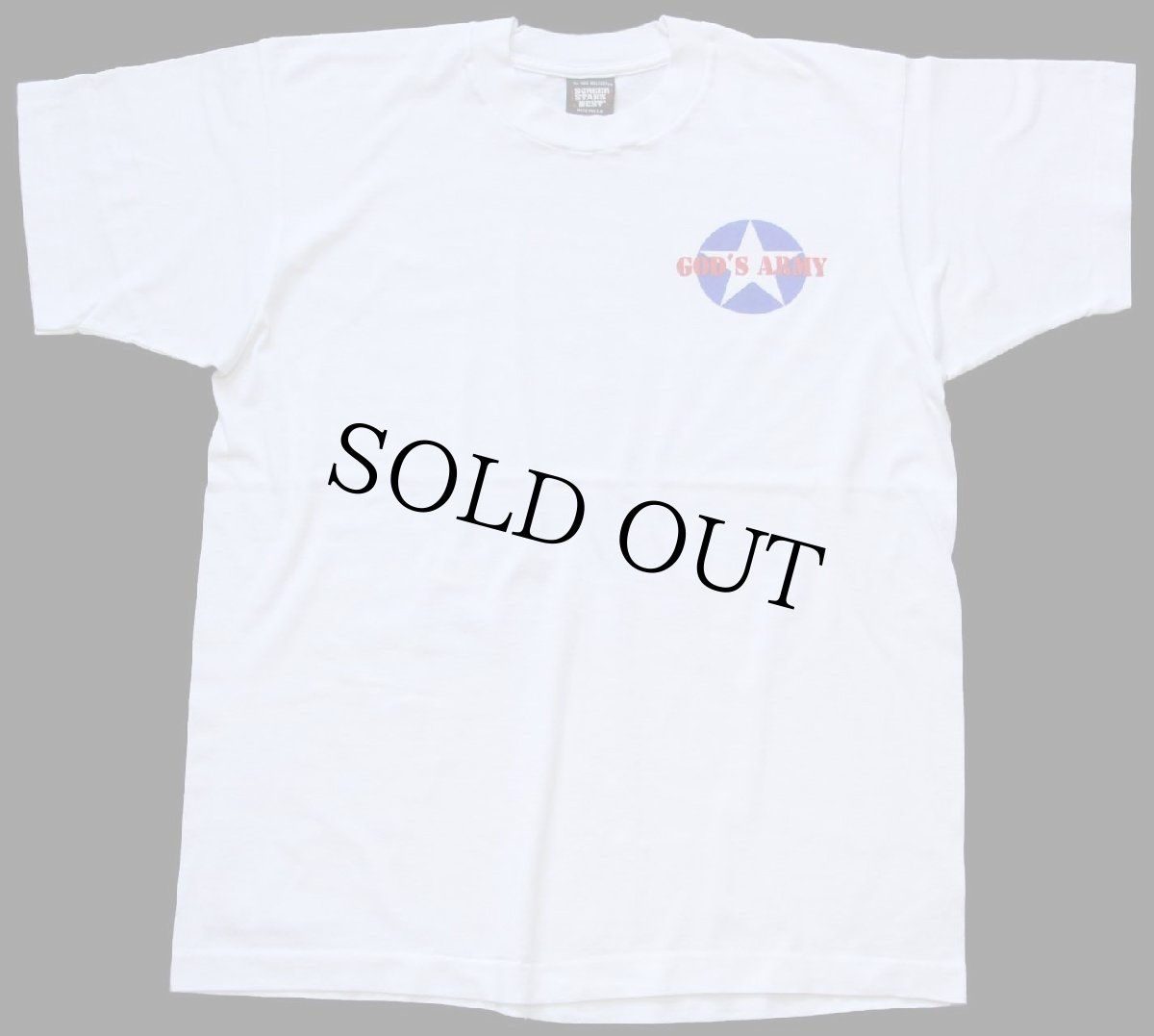 画像2: 90s USA製 GOD'S ARMY Tシャツ 白 L (2)