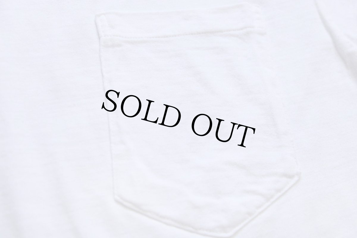 画像5: 70s TOWNCRAFT 無地 コットン ポケットTシャツ 白 M (5)