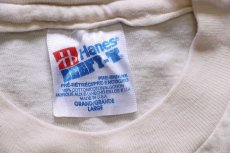 画像5: 90s USA製 Hanes Atlanta 1996 OLYMPICオリンピック ROWING CANOE&KAYAK コットンTシャツ 生成り L (5)