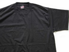 画像1: 90s USA製 FRUIT OF THE LOOM BEST 無地 Tシャツ 黒 L (1)