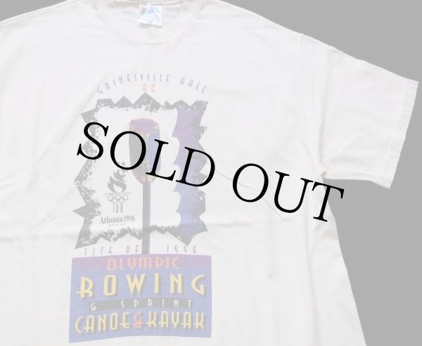 【おまけ付】 Hanes USA製 90s Atlanta ROWING OLYMPICオリンピック 1996 陸上用シャツ