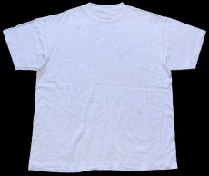 画像3: 90s USA製 FORGET Hurricane Andrew... メッセージ コットンTシャツ 杢ライトグレー XL (3)