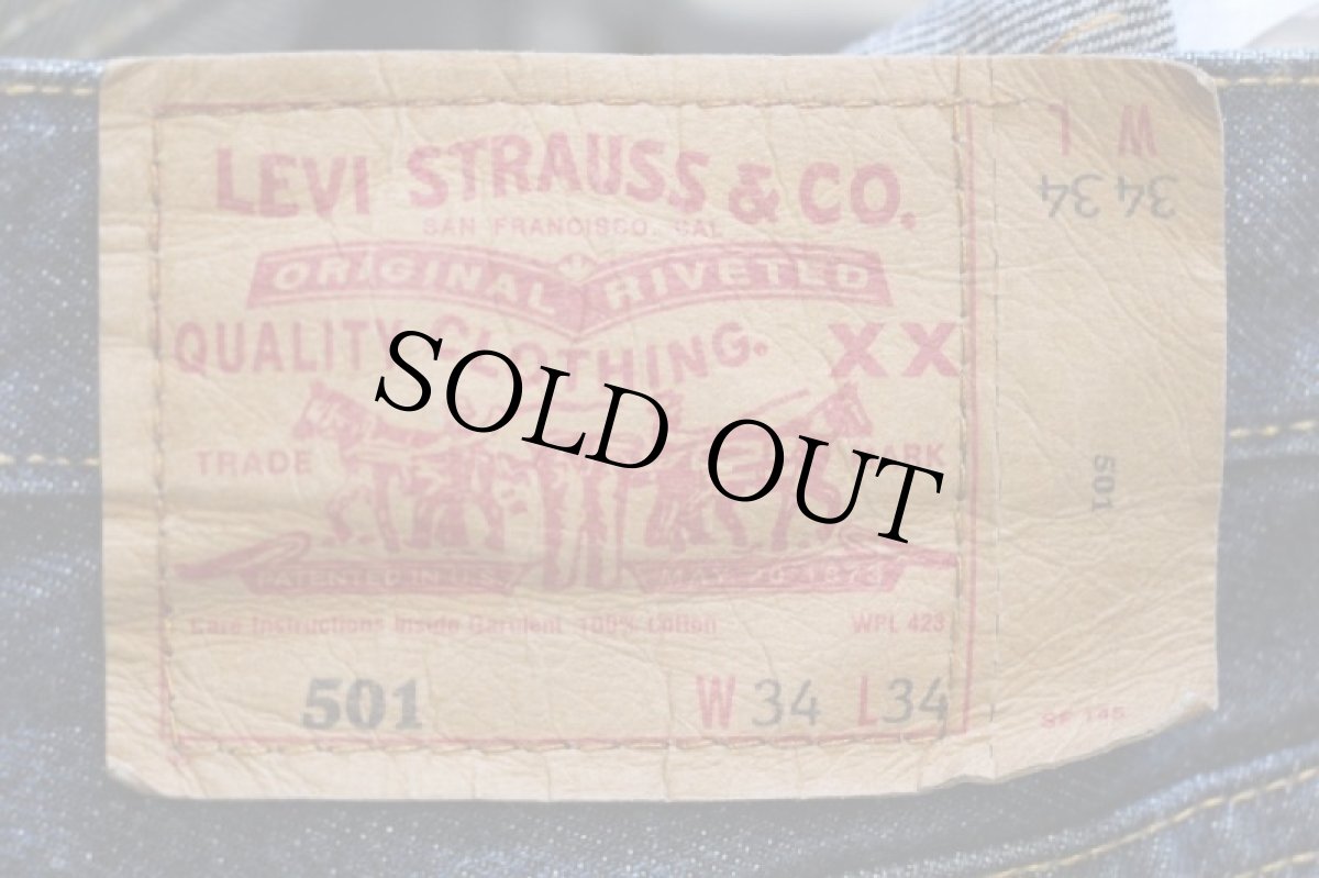 画像6: 00s スペイン製 Levi'sリーバイス 501 デニムパンツ w34 L34★124 ユーロ (6)