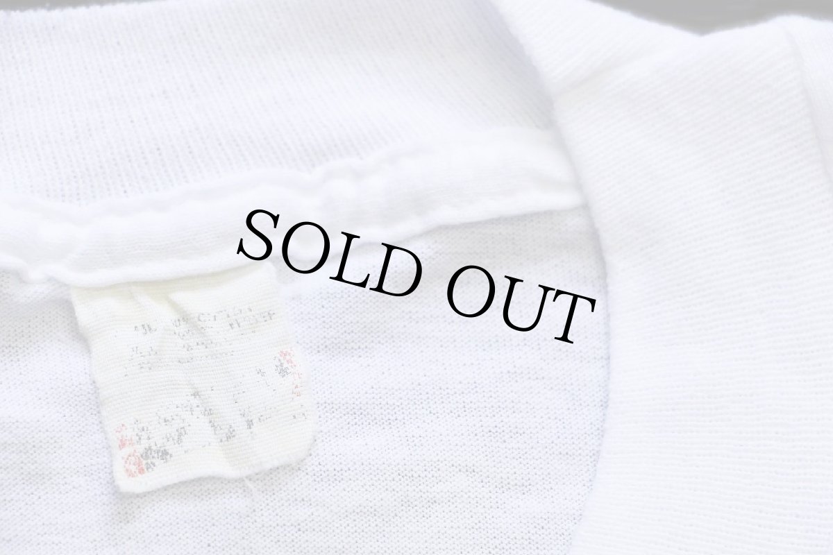 画像5: 80s USA製 MICHAEL'S CUSTOM PAINTING イラスト バックプリント Tシャツ 白 (5)