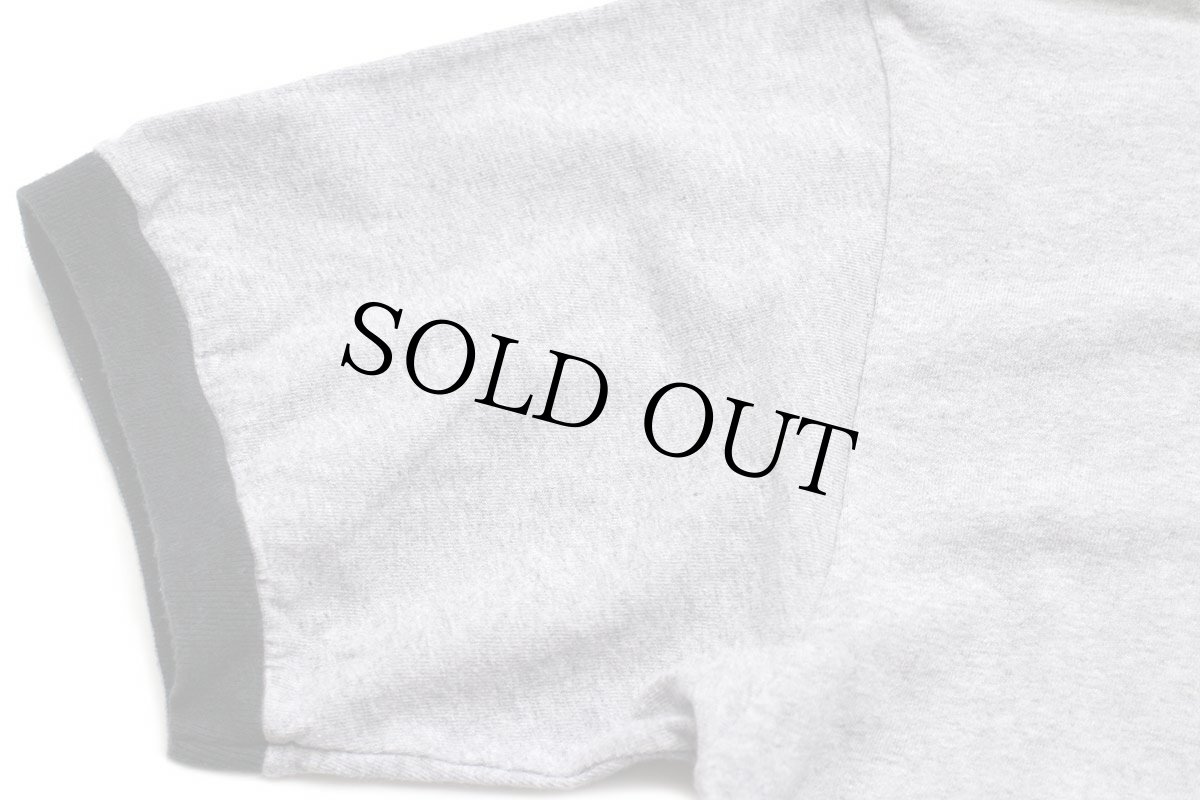 画像6: 00s メキシコ製 Championチャンピオン HUMMER H2 ハマー コットン リンガーTシャツ 杢グレー×黒 L (6)