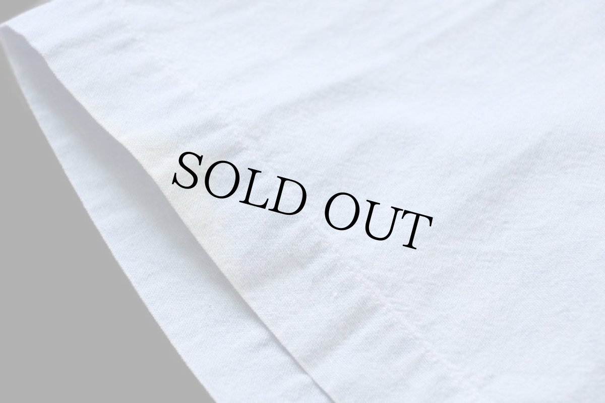 画像7: 90s GAPギャップ 無地 半袖 コットン シャンブレーシャツ フェード L (7)