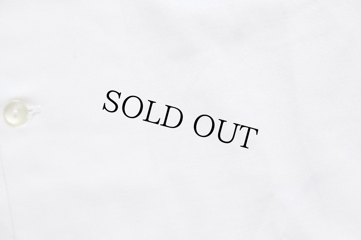 画像7: 60s USA製 NAT NAST Luder's Log Cabin Elma,N.Y. チェーン刺繍 ボウリングシャツ 白 (7)