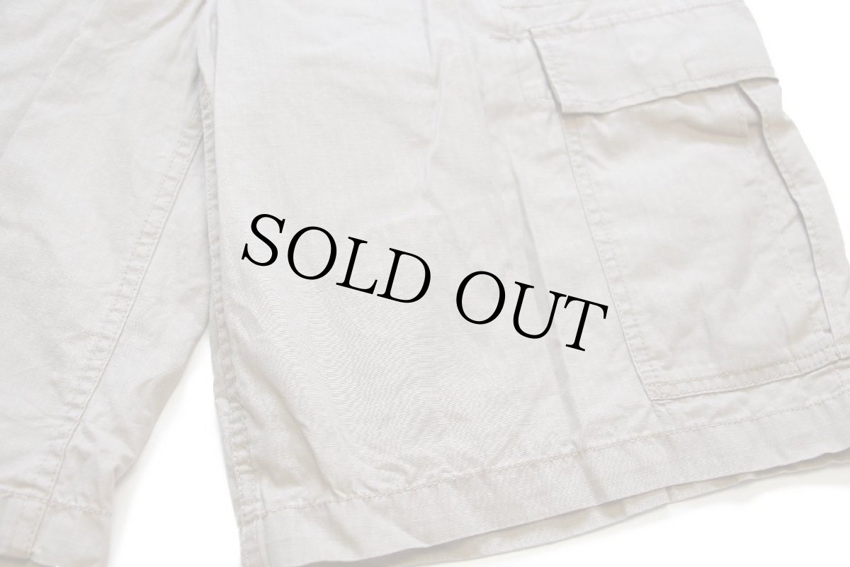 画像7: デッドストック★00s POLO JEANS ポロ ジーンズ ラルフローレン コットン リップストップ カーゴ ショートパンツ カーキ★ショーツ (7)