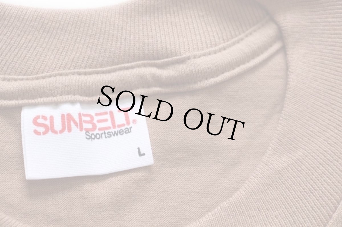 画像5: デッドストック★90s USA製 SUNBELT 無地 Tシャツ 薄茶 (5)