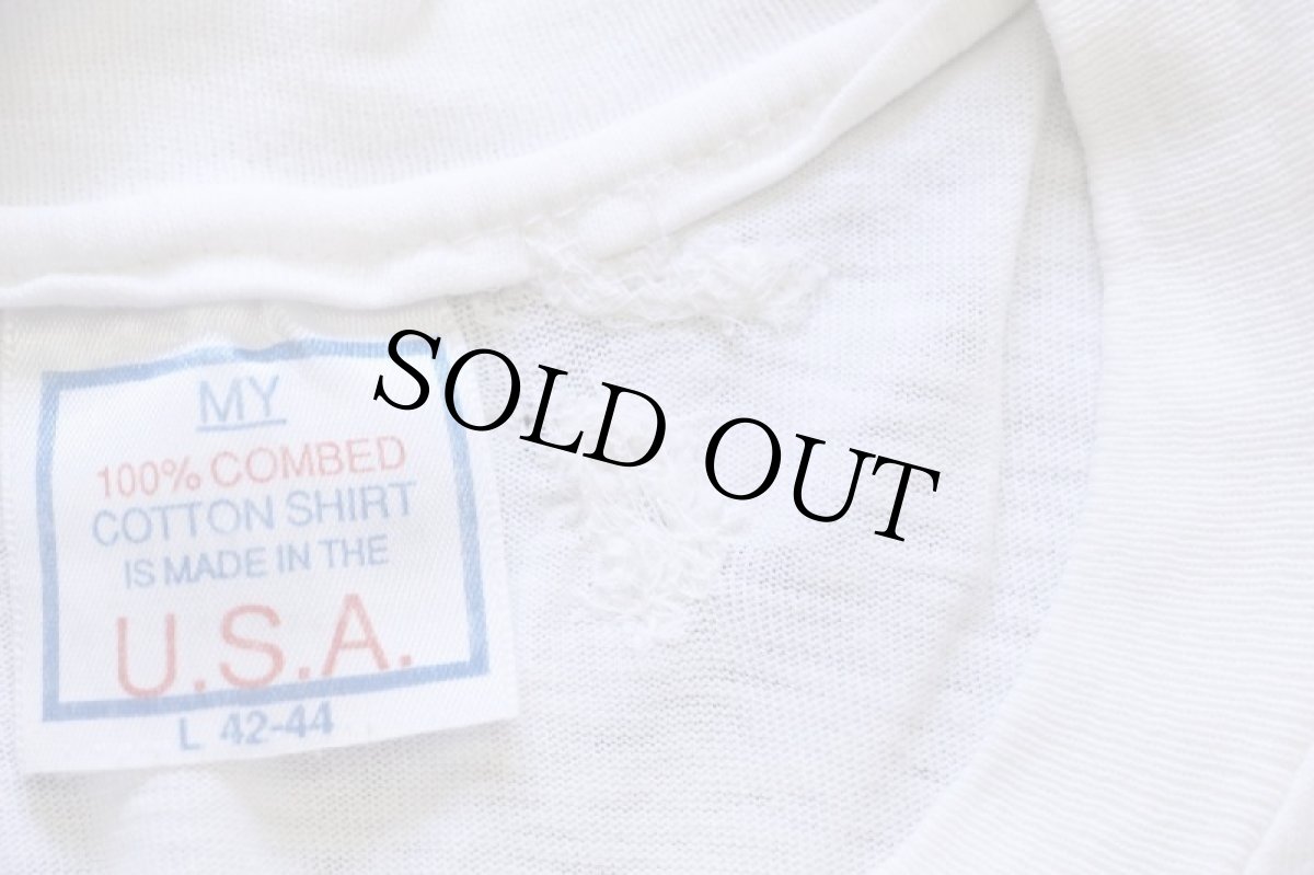 画像4: 80s USA製 Bass Pro Shops Catch-n-Release フィッシュ コットンTシャツ 白 L (4)