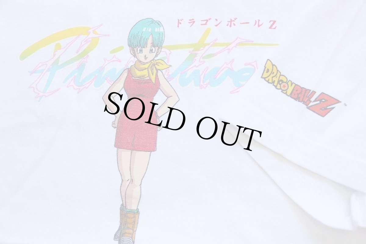 画像4: DRAGONBALL Z ドラゴンボールZ Primitive ブルマ コットンTシャツ 白 M (4)