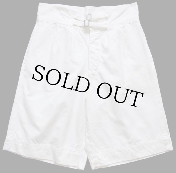 デッドストック　イタリア軍　グルカショーツ　白 DEAD STOCK】Italian Army White Gurkha Short Pants イタリア軍