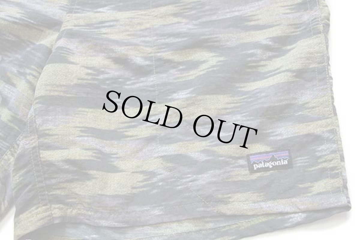 画像4: patagoniaパタゴニア BAGGIES SHORTS 総柄 ナイロン バギーズショーツ KIWG S★ショートパンツ (4)