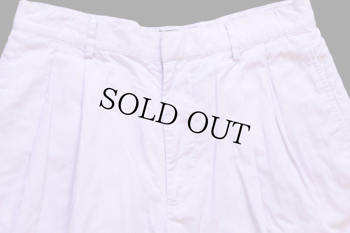 画像3: 90s POLO GOLF ラルフローレン ツータック コットン ショートパンツ ラベンダー 10★ショーツ (3)