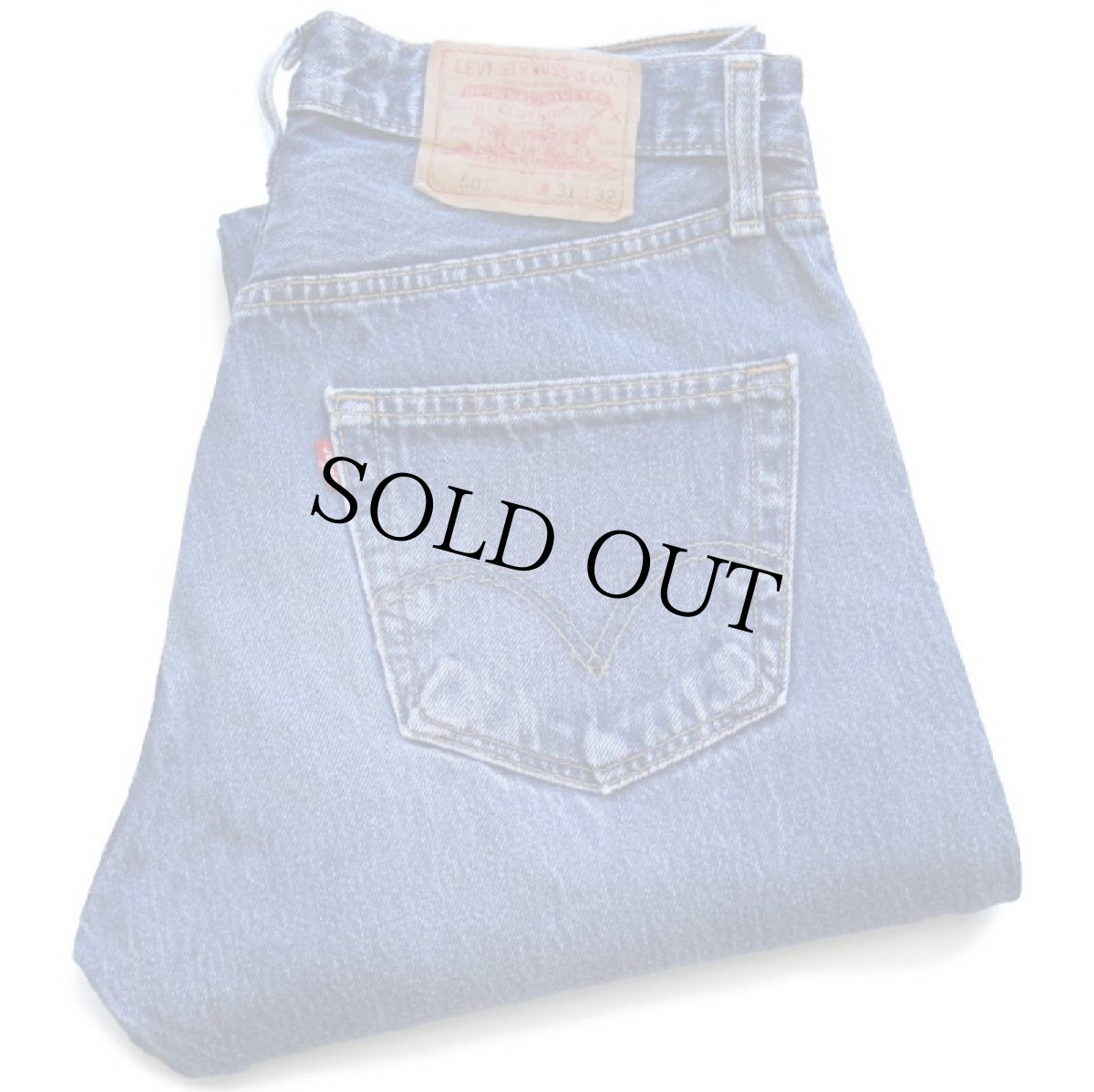 画像1: 00s USA製 Levi'sリーバイス 501 デニムパンツ w31 L32★123 (1)