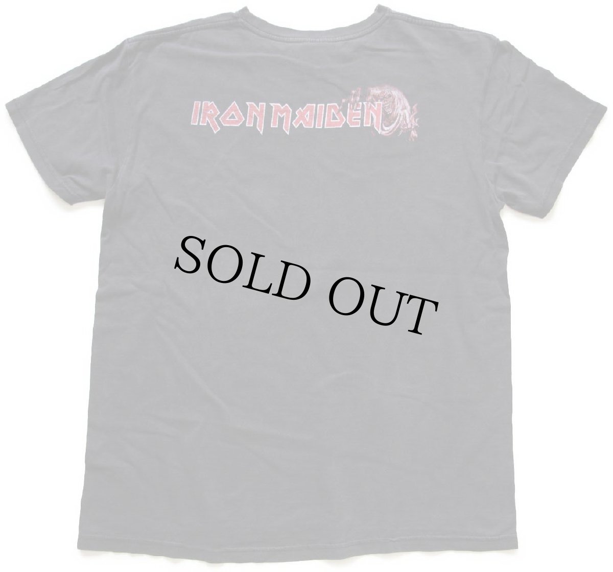画像3: IRON MAIDEN Killers 両面プリント コットン バンドTシャツ 黒 L (3)