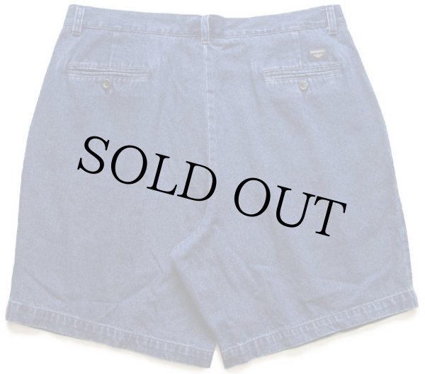 00s DOCKERSドッカーズ RELAXED FIT ツータック デニム ショート 00s DOCKERSドッカーズ RELAXED FIT ツータック デニム ショート