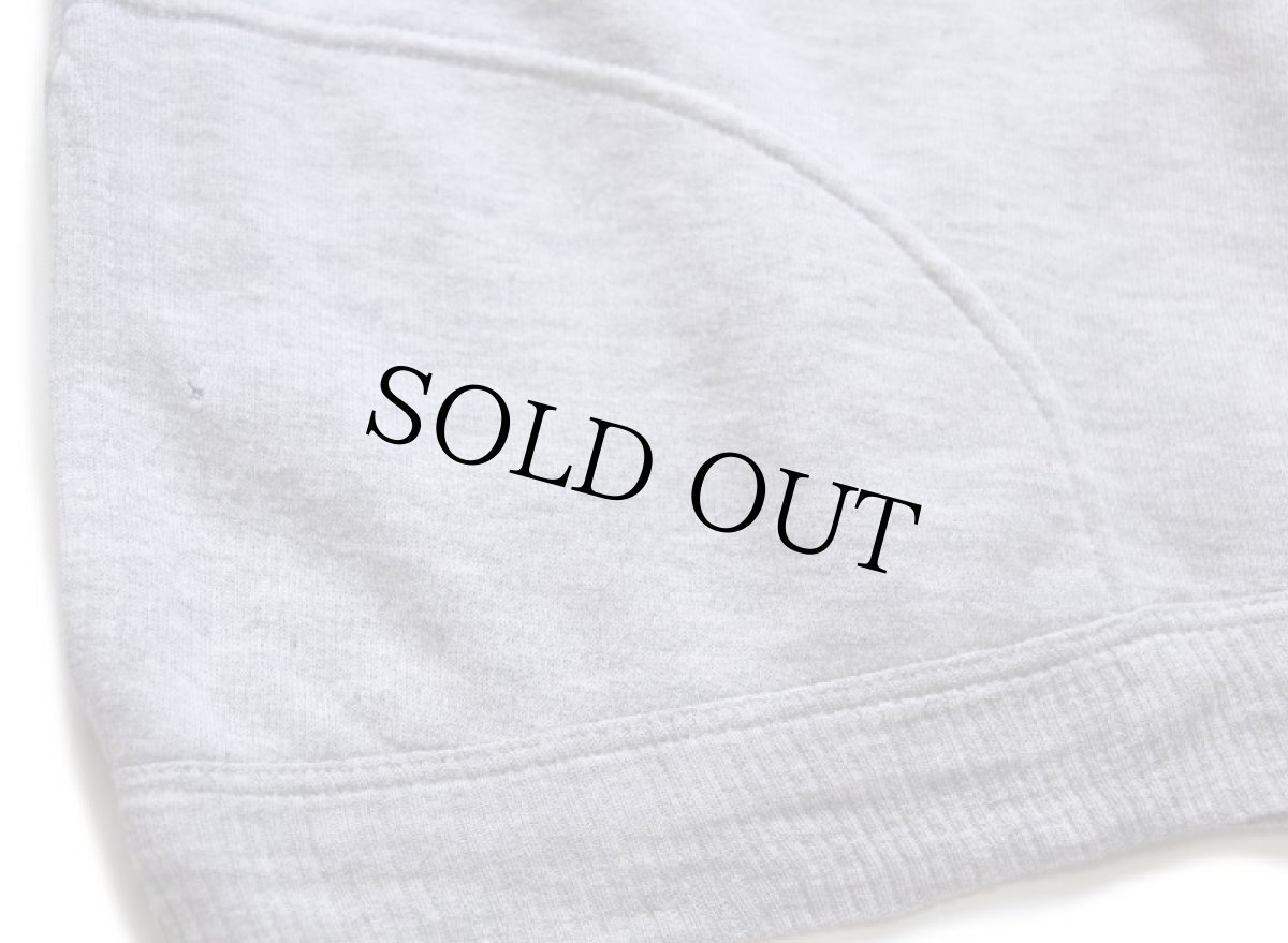 画像7: 80s イタリア製 スヌーピー ウッドストック TEAM 染み込みプリント 半袖スウェット 杢グレー XL (7)