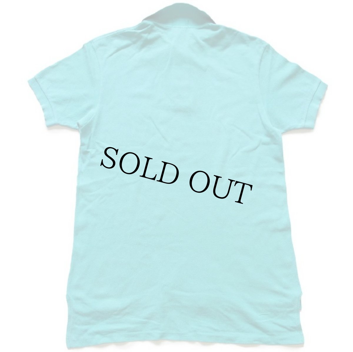 画像2: 80s USA製 IZOD LACOSTE ラコステ ワンポイント コットン 鹿の子 ポロシャツ エメラルドグリーン M (2)