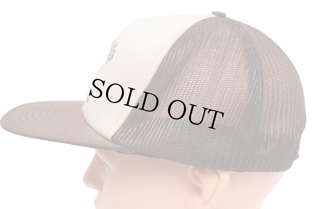 画像3: 90s ROYAL MANOR APARTMENTS バード ツートン 切り替え メッシュキャップ ブラウン (3)