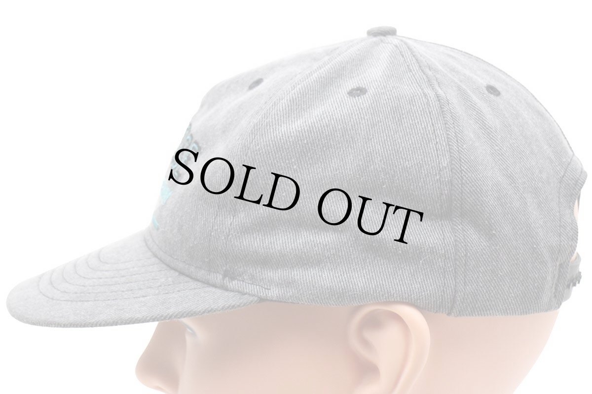 画像3: デッドストック★90s USA製 MOORHOUSE CONSTRUCTION COMPANY 刺繍 ウォッシュ加工 キャップ チャコールグレー (3)